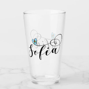 Sofia Flag, I Heart Sofia, Bulgarien Glas