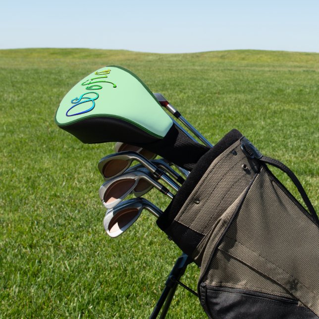 Sofia Ihr Name In Farbe, Golf Headcover (In SItu)