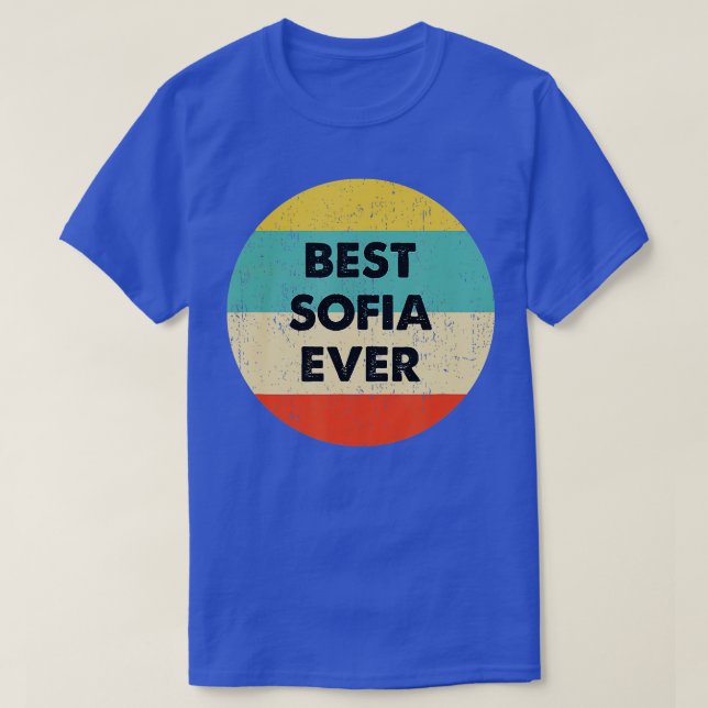 Sofia Name T-Shirt (Design vorne)