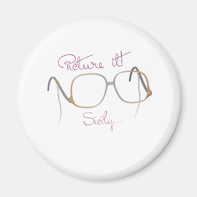 Sofia Zitat - Die goldenen Mädchen - B Magnet (Vorne)