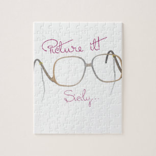 Sofia-Zitat - die goldenen Mädchen - B Puzzle