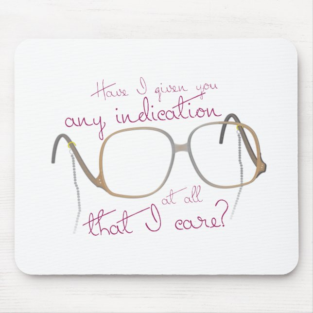 Sofia-Zitat - die goldenen Mädchen Mousepad (Vorne)