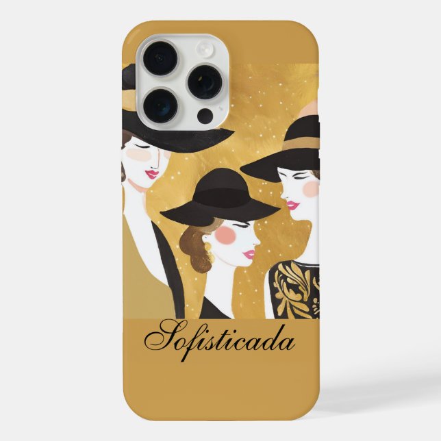 Sofisticierte iPhone 15 Pro Max Hülle (Rückseite)