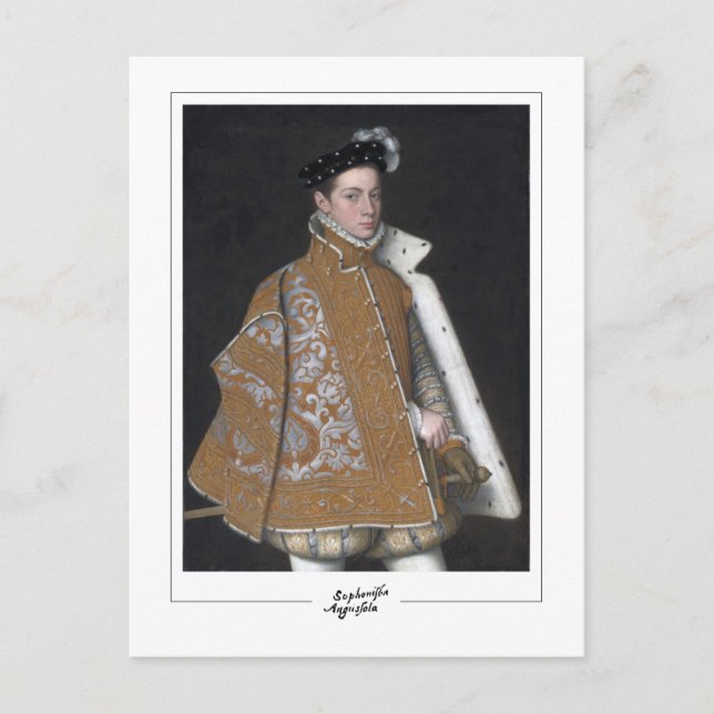 Sofonisba Anguissola #6 - Kunsthandwerkskarte Postkarte (Vorderseite)