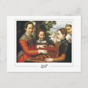 Sofonisba Anguissola #8 - Kunsthandwerkskarte Postkarte