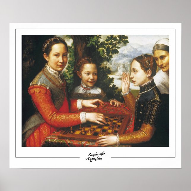 Sofonisba Anguissola Zedign Art Poster #8 (Vorne)