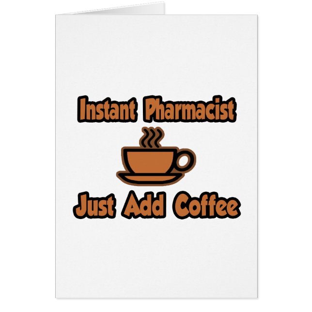 Sofort Apotheker...einfach Kaffee hinzufügen (Vorne)