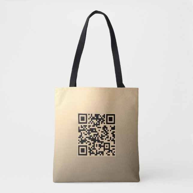 Sofort bearbeitbare QR-Codevorlage | Imitate Gold (Vorderseite)