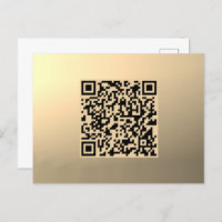 Sofort bearbeitbare QR-Codevorlage | Imitate Gold