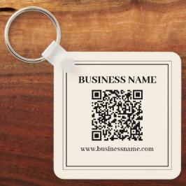 Sofort einen scannbaren QR-Code für Unternehmen er Schlüsselanhänger