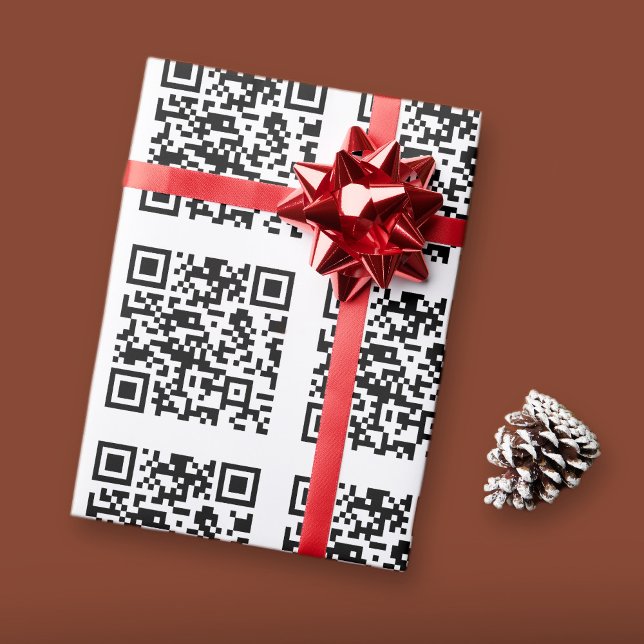 Sofort erstellten QR-Code (durch Eingabe Ihrer URL Geschenkpapier (Von Creator hochgeladen)