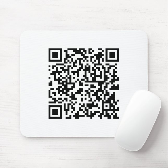 Sofort erstellten QR-Code (durch Eingabe Ihrer URL Mousepad (Mit Mouse)