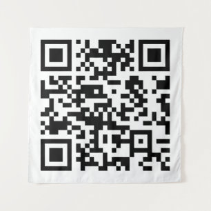 Sofort erstellten QR-Code (durch Eingabe Ihrer URL Wandteppich