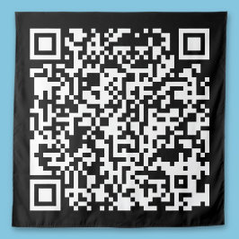 Sofort erstellten QR-Code (durch Eingabe Ihrer URL Wandteppich