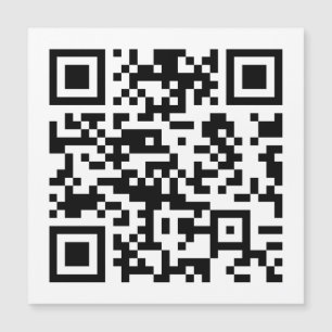 Sofort erstellter QR-Code (durch Eingabe Ihrer URL Magnetkarte