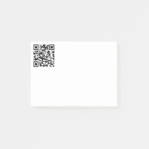 Sofort erstellter QR-Code (durch Eingabe Ihrer URL Post-it Klebezettel