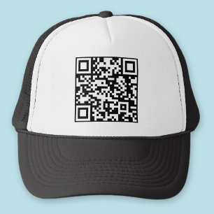 Sofort erstellter QR-Code (durch Eingabe Ihrer URL Truckerkappe