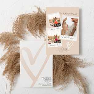 Sofort-Foto-Stil Terminankündigung Save The Date