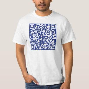Sofort generierter QR-Code per URL-Eingabe Marin T-Shirt