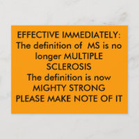 SOFORT WIRKSAM:Die Definition von MS ist ...