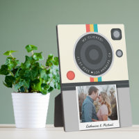 Sofortige Camera Couple Foto Einzigartige Hochzeit