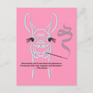 Sofortige Llama-Postkarte 10er-Packung Mitteilungskarte