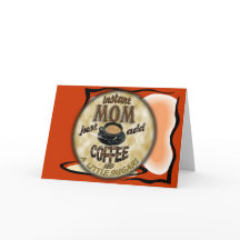 SOFORTIGE MAMA addieren gerade KAFFEE (und einen