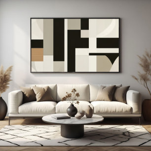 Sofortige Neutrale Geometrie Poster