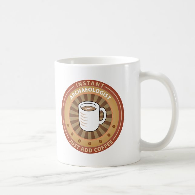 Sofortiger Archäologe Kaffeetasse (Rechts)