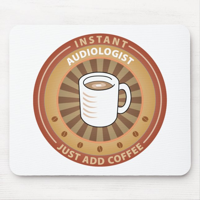 Sofortiger Audiologe Mousepad (Vorne)