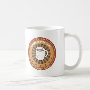 Sofortiger Bestattungsunternehmer Kaffeetasse