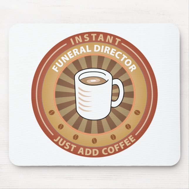 Sofortiger Bestattungsunternehmer Mousepad (Vorne)
