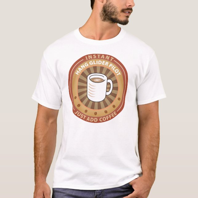 Sofortiger Fall-Segelflugzeug-Pilot T-Shirt (Vorderseite)