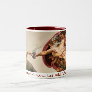 Sofortiger Mensch Zweifarbige Tasse