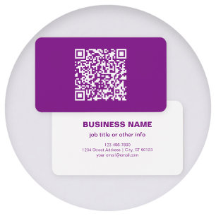 Sofortiger QR-Code mit Ihrer Website-URL Lila