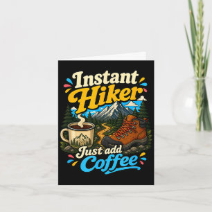 Sofortiger Wanderer, einfach Kaffee hinzufügen, lu Karte