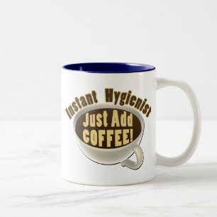 Sofortiger Zahnarzthelfer Zweifarbige Tasse
