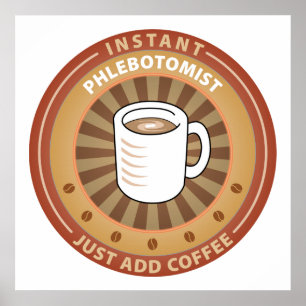 Sofortiges Phlebotomist Poster