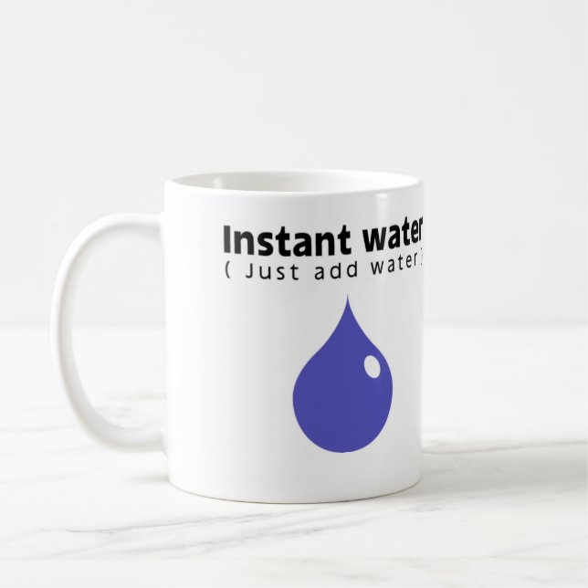 Sofortiges Wasser Kaffeetasse (Links)