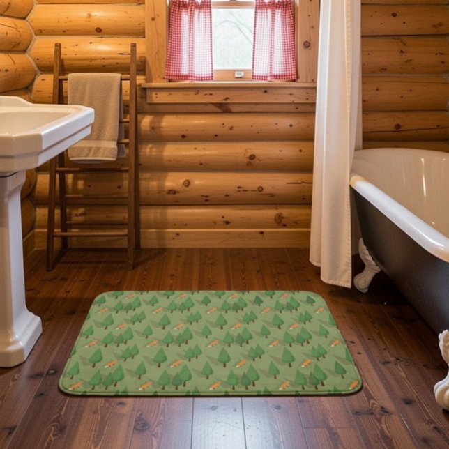 Soft & Absorbent Forest Themed Badematte (Von Creator hochgeladen)