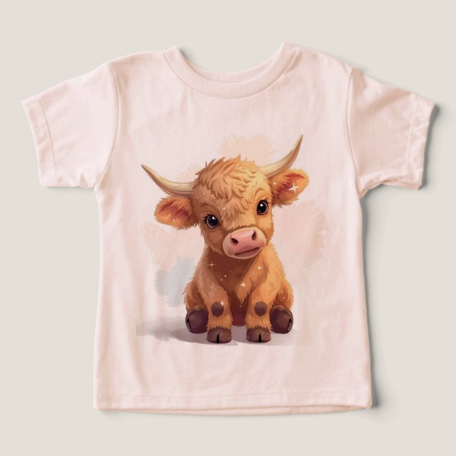 Soft and Stylish Baby T-Shirt Featuring a Happy Co (Design Vorderseite)
