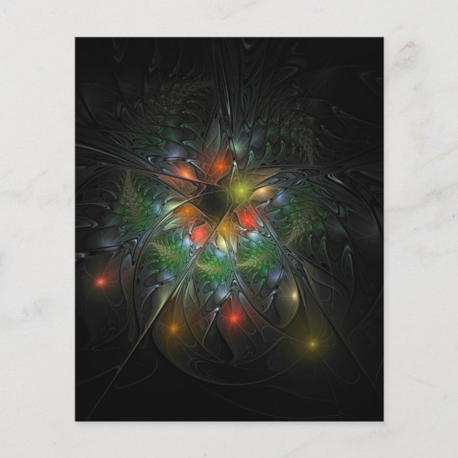 Soft and tenderderness Fraktal Fantasy Blume (Vorderseite)