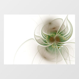 Soft and tenderderness Fraktal Fantasy Blume Fensteraufkleber