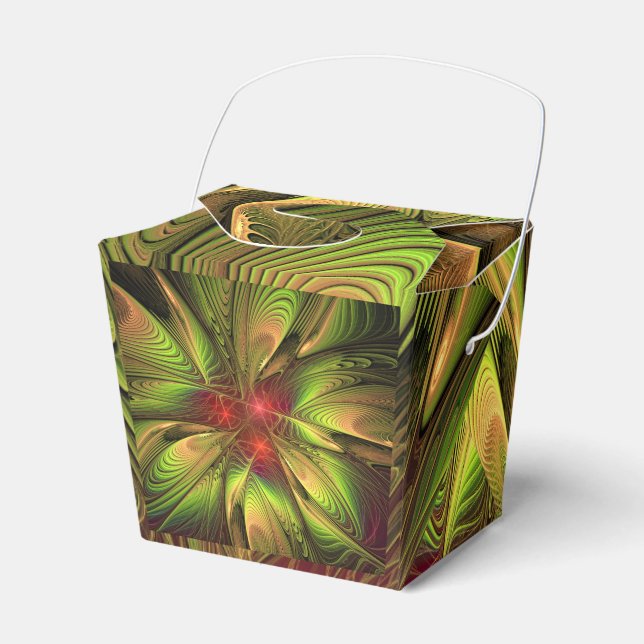 Soft and tenderderness Fraktal Fantasy Blume Geschenkschachtel (Vorderseite)