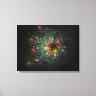 Soft and tenderderness Fraktal Fantasy Blume Leinwanddruck