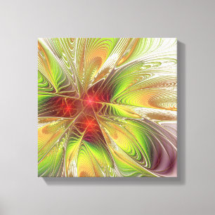 Soft and tenderderness Fraktal Fantasy Blume Leinwanddruck