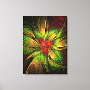 Soft and tenderderness Fraktal Fantasy Blume Leinwanddruck
