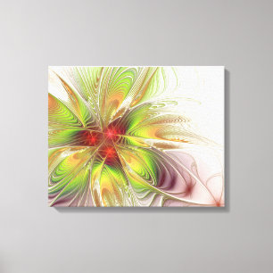 Soft and tenderderness Fraktal Fantasy Blume Leinwanddruck