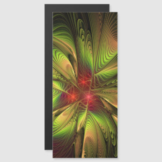 Soft and tenderderness Fraktal Fantasy Blume Magnetkarte