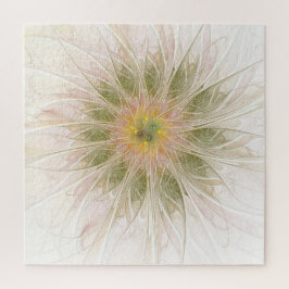 Soft and tenderderness Fraktal Fantasy Blume Puzzle